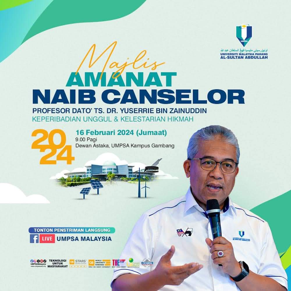 Majlis Amanat Naib Canselor UMPSA 2024